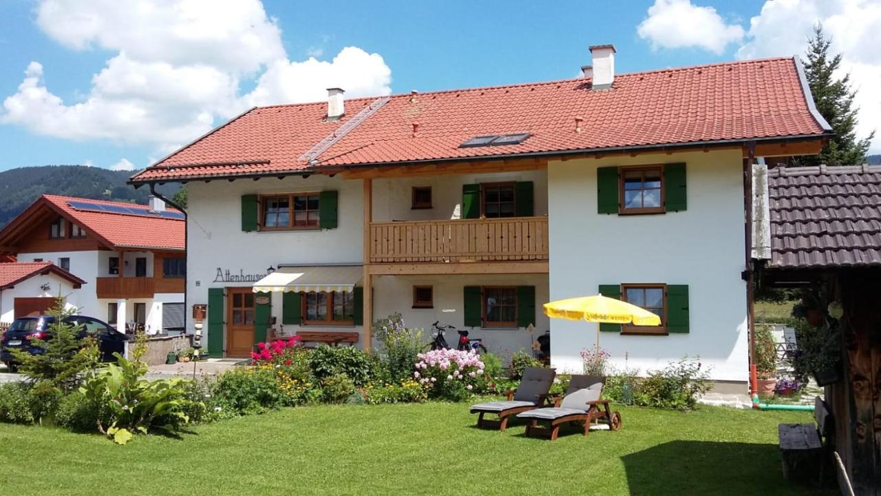 Gaestehaus Attenhauser Unterammergau Eksteriør bilde